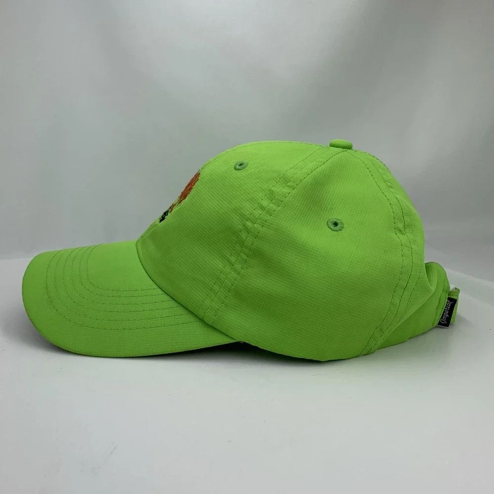 Oak Tree Country Club Hat Junior Fit Bright Green Imperial Oklahoma Golf Cap